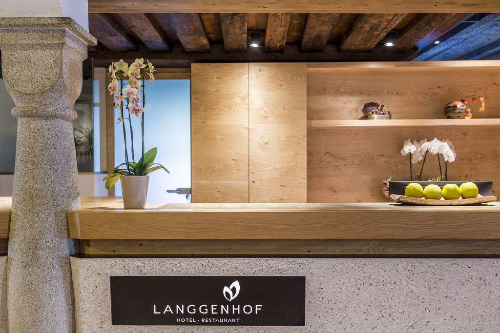 Hotel Restaurant Langgenhof Brunico Esterno foto